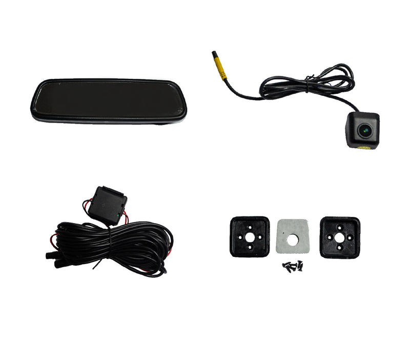 Universal Mirror Monitor and Camera Kit