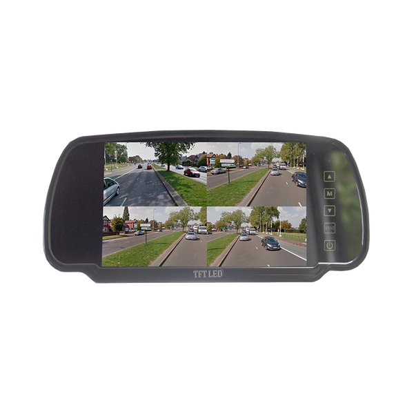 7" Quad Mirror Monitor