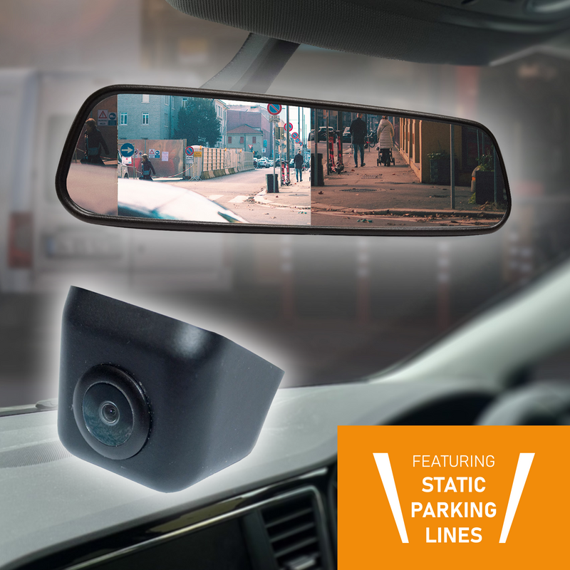 Universal Mirror Monitor and Camera Kit