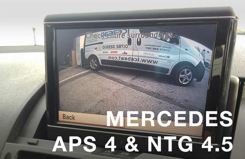 Mercedes APS NTG 4 & Online NTG 4.5 Camera Integration Kit - Motormax