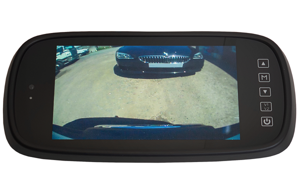 6.2" Quad Input Mirror Monitor