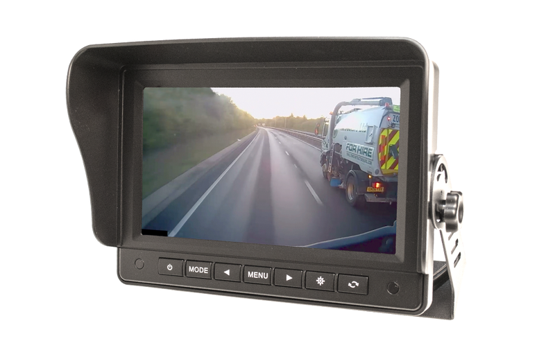 7" Triple Input AHD Dash Monitor