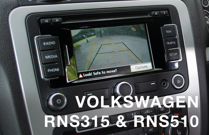 Volkswagen RGB RNS315 & RNS510 Camera Integration Kit - Motormax